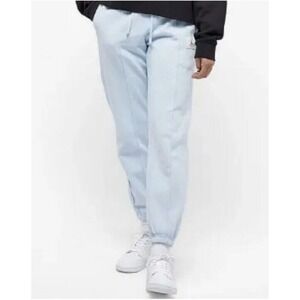 Jordan Flight Sweatpants Womens 3X Blue Cotton Zip Pockets DD7003-438 NEW